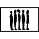 Silhouette, 5 Persons PF