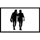 Silhouette, 2 Persons LF